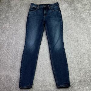 Silver Jeans Women’s 28X28 Blue Avery Skinny Mid-Rise Dark Denim Stretch